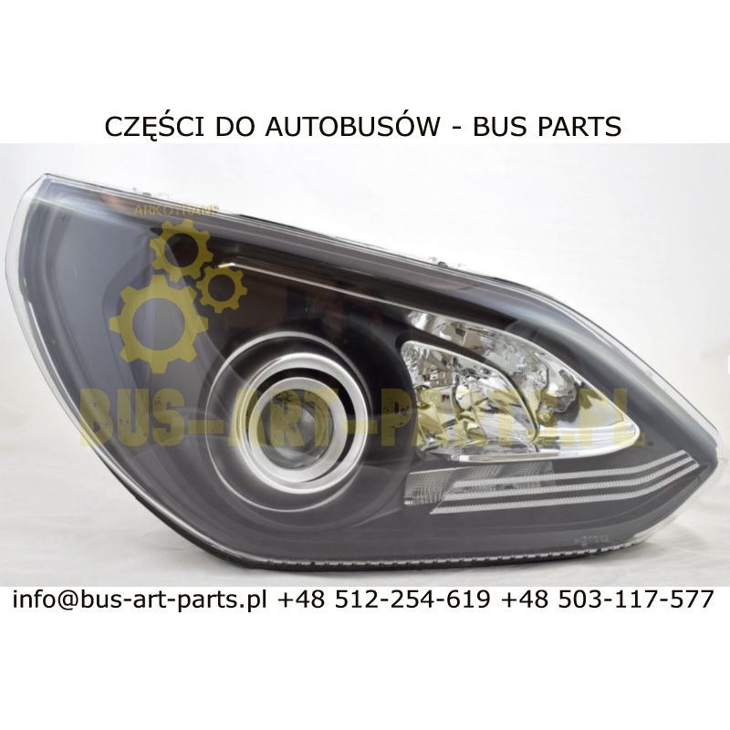 REFLEKTOR PRAWY SETRA S5.. S511 S515 S516 S517 S519 HD XENON/H15 0005404354 A0005404354 OE