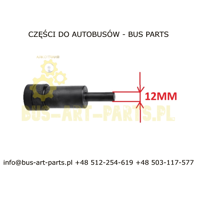 SWORZEŃ GÓRNY DRZWI BODE 12x30x36/118,5 SETRA MERCEDES MAN NEOPLAN