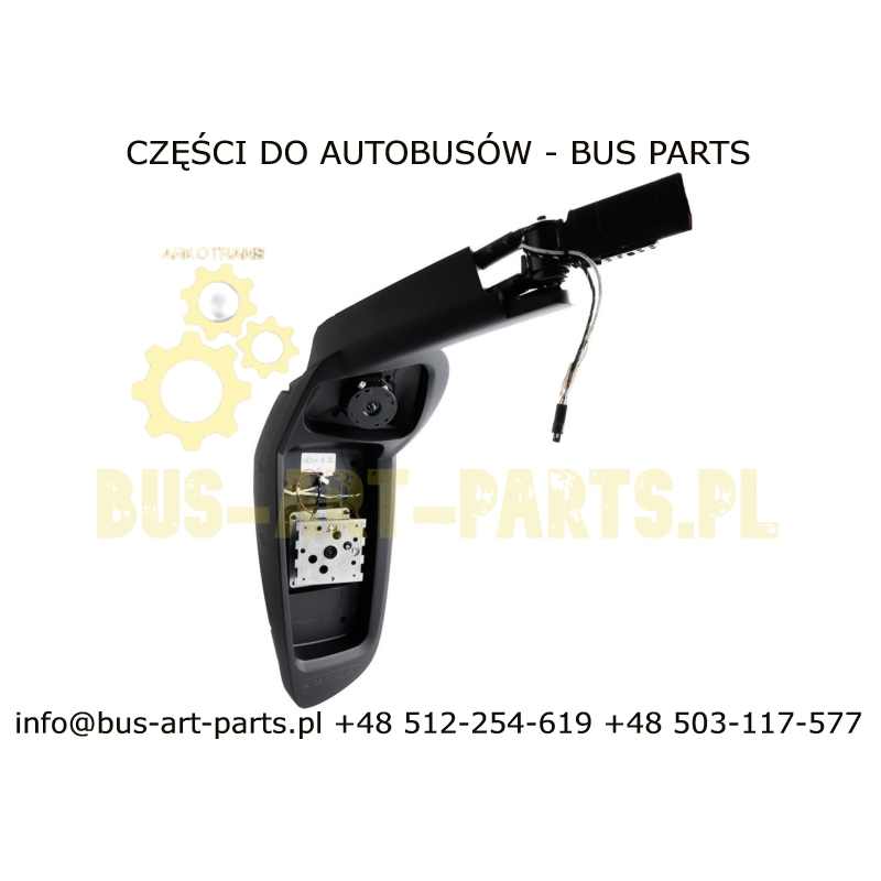 OBUDOWA LUSTERKA PRAWA RAMA NOŚNA PIANKA SETRA S4..GT..HD.. BEZ OBUDÓW I SZKIEŁ A6298100179 6298100179