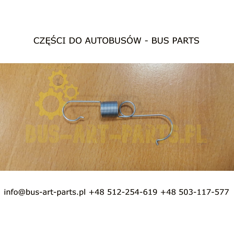 SPRĘŻYNA  FOTELA NSC EVOBUS PO -2009 SETRA S4.. MERCEDES TOURISMO TRAVEGO