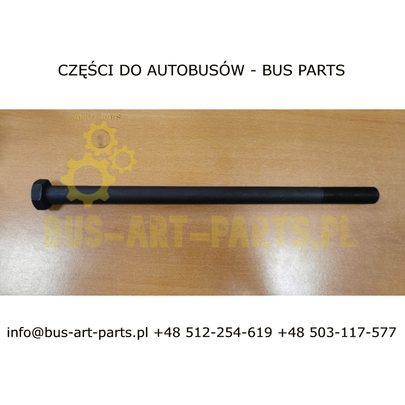 ŚRUBA MOCOEAIA TYLNEGO MOSTU MOCOWANIA DELFINA M20X1,5 L-370 10,9 SETRA S3.. UL GT GT-HD