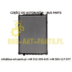 CHŁODNICA WODY SETRA S315UL MERCEDES INTEGRO EURO 2 OM447HLA 760X610 Z RAMĄ