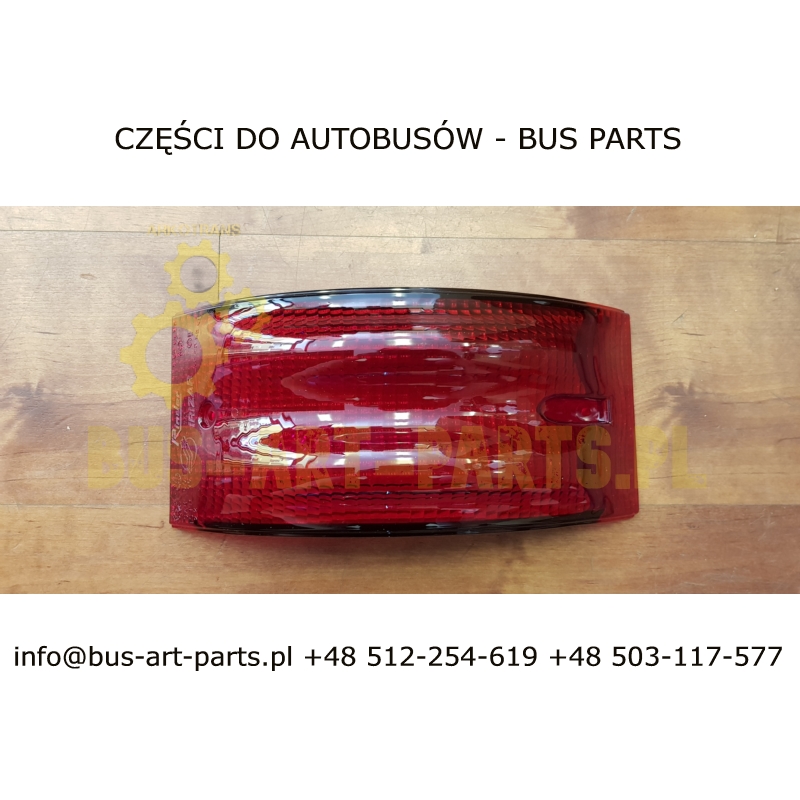 KLOSZ LAMPY ZESPOLONEJ TYŁ CZERWONY SCANIA IRIZAR