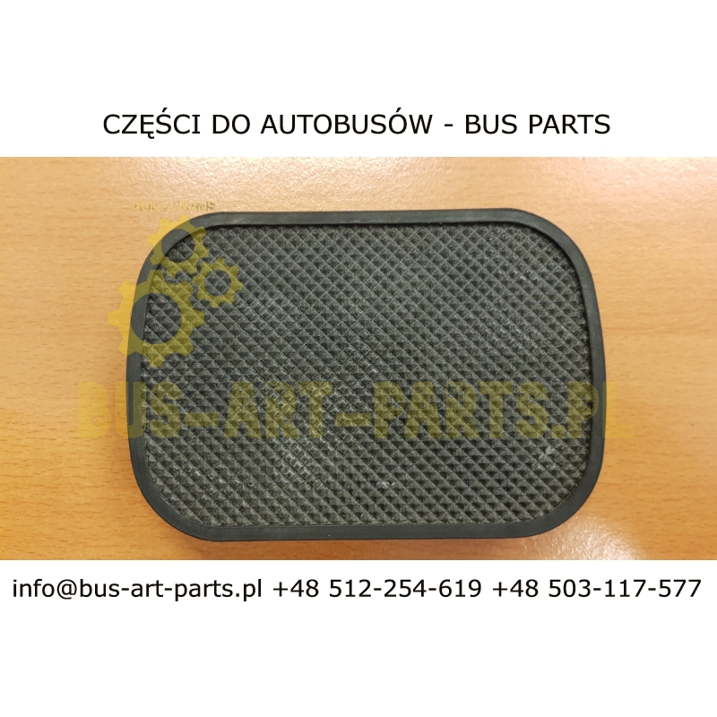 NAKŁADKA PEDAŁU SPRZĘGŁA MERCEDES O350 / O404 / INTEGRO SETRA S3.. EURO 3 130X90
