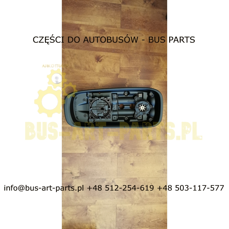 OBUDOWA LUSTRA Z GNIAZDEM PRAWA VDL FUTURA FH2 VOLVO 9700 9900 MAN LION TEMSA SAFARI