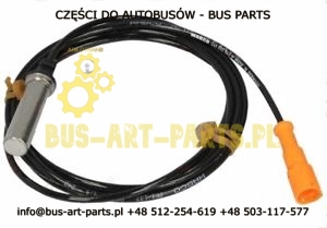 CZUJNIK ABS BOVA VDL EURO 4 / 5 PROSTY OŚ NAPĘDOWA WTYCZKA MAŁA 2 PINY PRAWY