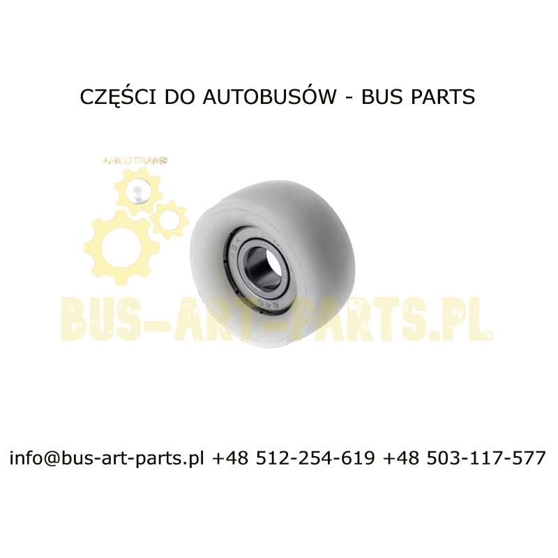ROLKA TEFLONOIWA Z ŁOŻYSKIEM PROWADNICY DRZWI BODE MAN NEOPLAN SETRA SOLARIS