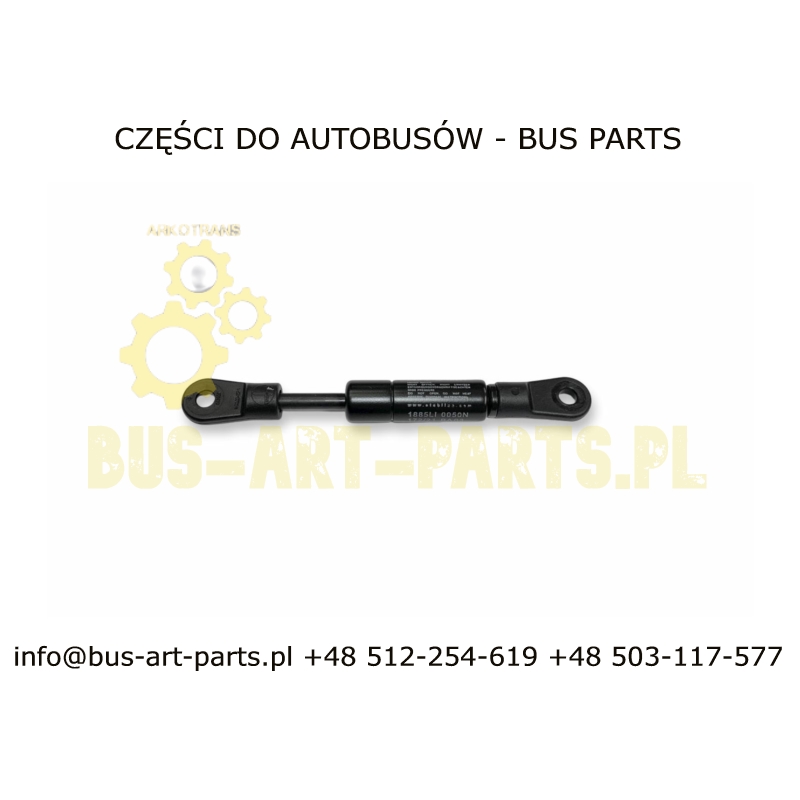 Dujų pavara Flip L-127 S - 20 50N o / o Q-6mm IRISBUS CROSSWAY 1885LI STABILUS