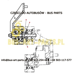 ŚRUBA NAPINACZA VDL DO MODERNIZACJI NAPINACZA 30098916  1878665