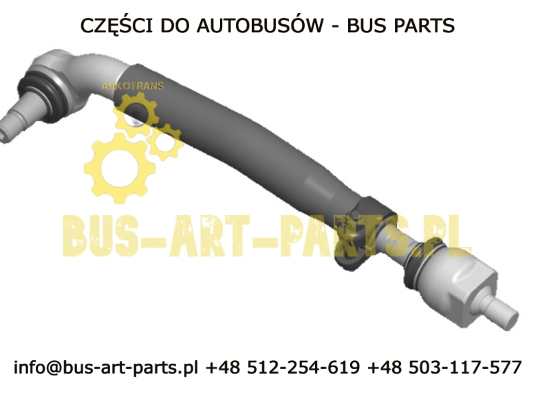 DRĄŻEK KIEROWNICZY OSI WLECZONEJ PRAWY SETRA S4.. S416 S417 MERCEDES TRAVEGO TOURISMO