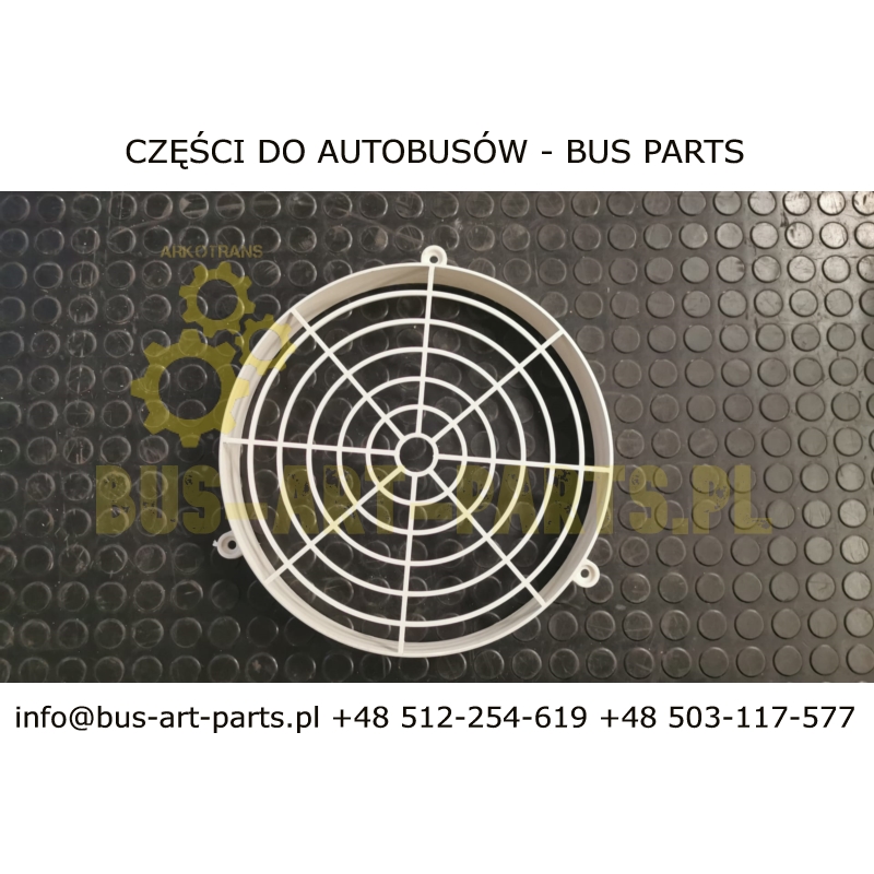 OSŁONA WENTYLATORA KRATKA 3-MOCOWANIA SKRAPLACZA SCANIA IRIZAR PB DO SILNIKA 3050071 5300069 593100 11"