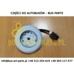 LAMPA OŚWIETLENIA WNĘTRZA 24V LED LAMPA SUFITOWA KABINA KIEROWCY SETRA S5.. 0008259201 A0008259201