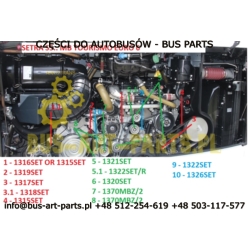 PASEK ALTERNATORA SETRA S5..HD HDH S515HD S516HD S516HD S517HD