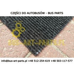 WYKŁADZINA AUTOBUSOWA - KOLOR CZARNY POPIELATY ANTRACYT2M/1METR BIEŻĄCY MAX 5M