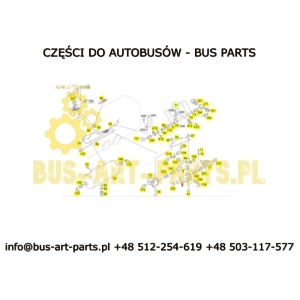 ELEKTROZAWÓR MERCEDES TRAVEGO TOURISMO SETRA S4..STEROWANIE AD BLUE ADBLUE AD-BLUE
