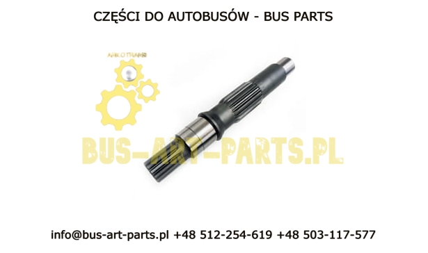 WAŁEK NAPĘDOWY POMPY HYDRAULICZNEJ DO POMPY HYDRAULICZNA HYDRONAPĘDU WENTYLATORA MAN VDL NA SILNIKU REXROTH 30076079  81.06650-6