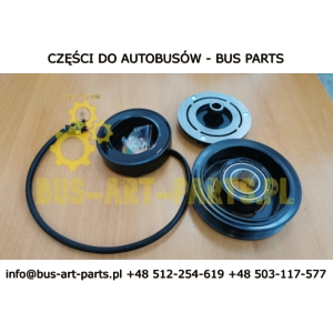 SPRZĘGŁO KOMPRESORA KLIMATYZACJI VDL FUTURA II BOVA MAGIQ 8PK 247300-7091 DENSO 24V