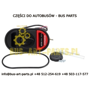 ZAMEK DRZWI PRZEDNICH KLAMKA KASETA BOVA VDL MAGIQ NEOPLAN MAN ZAMIENNIK