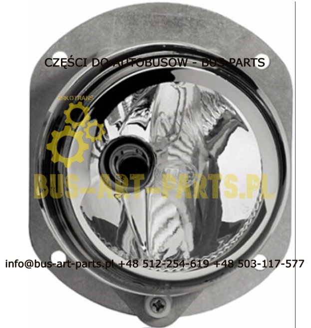 HALOGEN PRZECIWMGIELNY Z DOŚWIETLENIEM ZAKRĘTU BOVA FUTURA II MAGIQ II EURO 5 6 IRIZAR i6 PRAWY