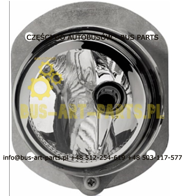 HALOGEN PRZECIWMGIELNY Z DOŚWIETLENIEM ZAKRĘTU BOVA FUTURA II MAGIQ II EURO 5 6 IRIZAR i6 LEWY