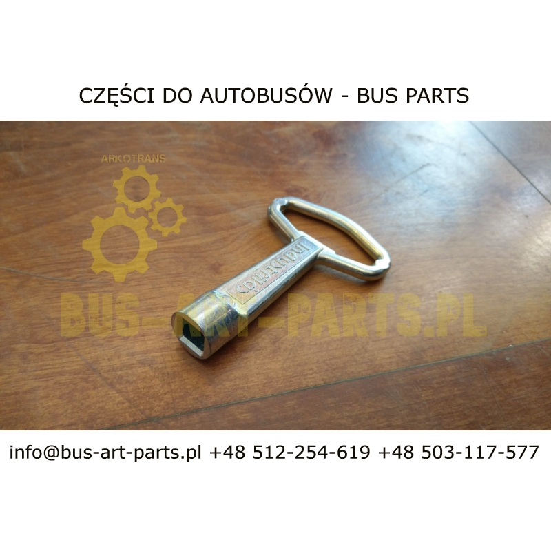 KLUCZ ZAMKA KLAPY UNIWERSALNY 8mm
