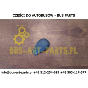 ZAŚLEPKA UCHWYTU PORĘCZY PRZY SCHODACH SZARA SETRA S4.. MERCEDES TRAVEGO TOURISMO