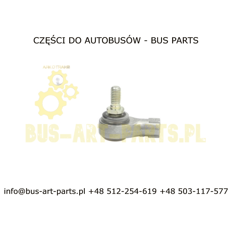 KOŃCÓWKA  CIĘGNA KC-M 6 PR. PLASTIK+METAL