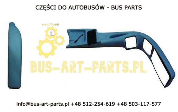 LUSTERKO KOMPLETNE LEWE SCANIA IRIZAR CENTURY ORYGINAŁ