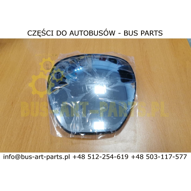 WKŁAD SZKŁO LUSTRA LEWE PRAWE VDL FUTURA FH2 VOLVO 9700 9900 MAN LION TEMSA SAFARI ZAMIENNIK