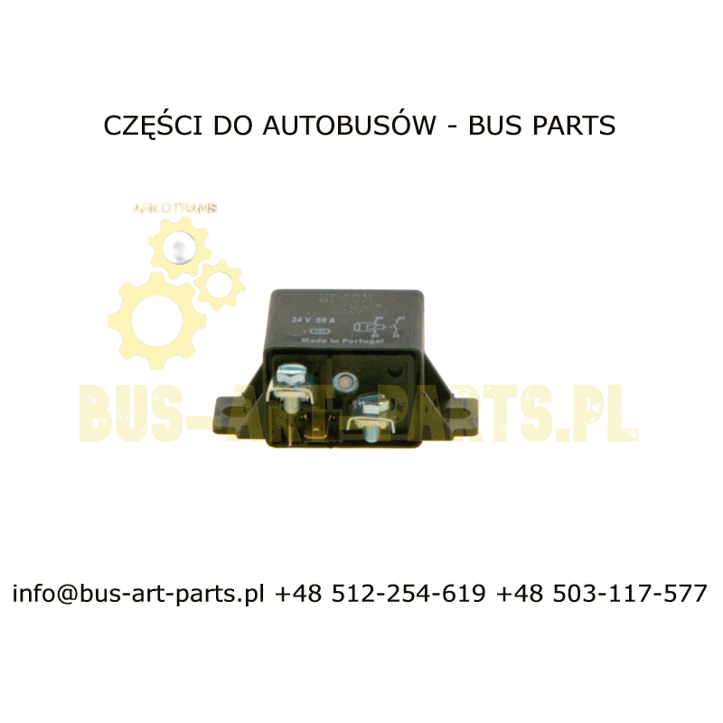 PRZEKAŹNIK  24V 50A ZASILANIE PODGRZEWACZA CAFE PERFECT TM CP20 CP40 50A PRZEKAŻNIK GŁÓWNY