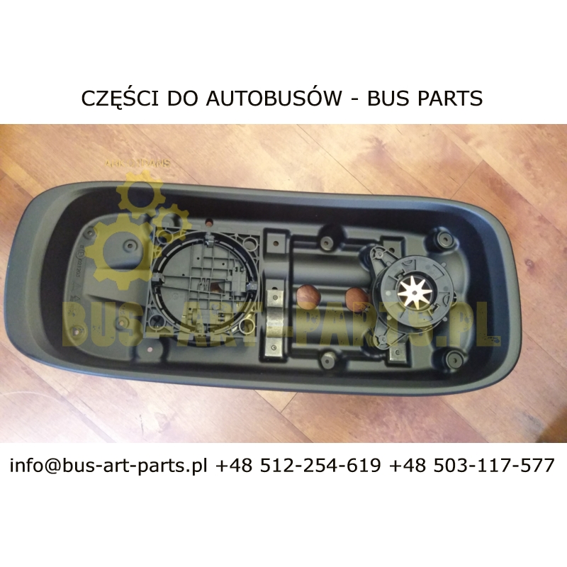 OBUDOWA LUSTRA Z GNIAZDEM LEWA VDL FUTURA FH2 VOLVO 9700 9900 MAN LION TEMSA SAFARI