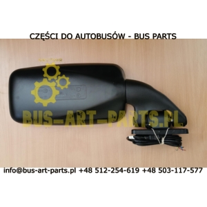 LUSTRO LEWE PRAWE KOMPLETNE IVECO WING 12V PODGRZEANE  ARCOL STOPA MOCOWANIE NA 4-ŚRUBY