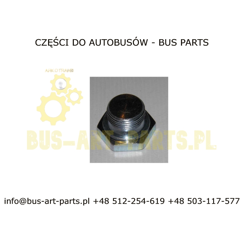 KOREK ZAŚLEPKA PNEUMATYCZNA M16*1,5K