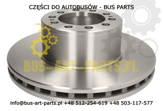 TARCZA HAMULCOWA MERCEDES SETRA BOVA