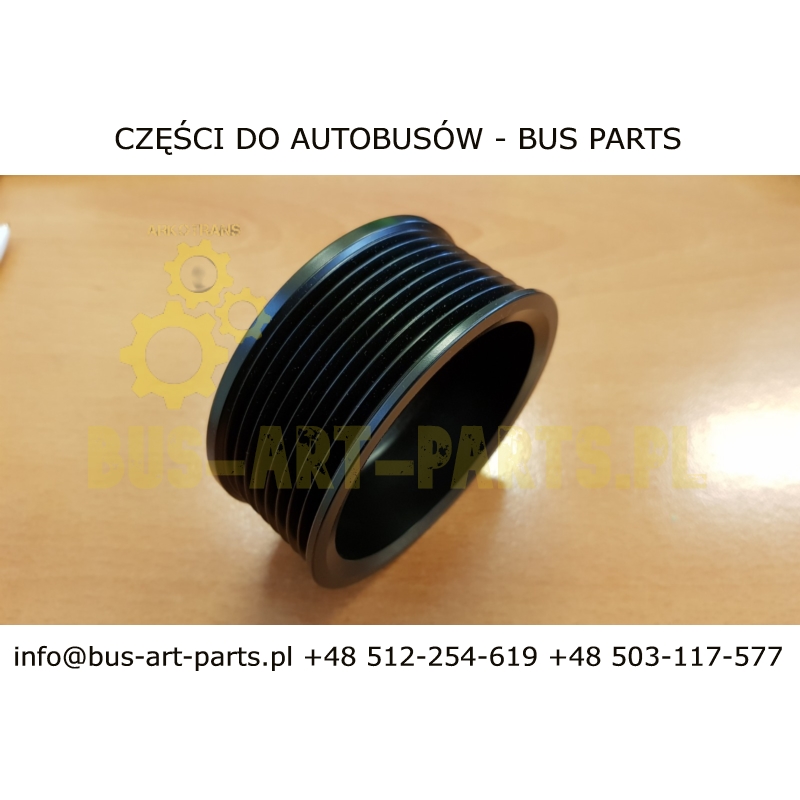 KOŁO PASOWE PASKA ALTERNATORA ŚRODKOWEGO G1 SILNIKA 8PK 8-ROWKOWA SETRA S5..HD HDH S515HD S516HD S516HD S517HD MERCEDES TOURISMO