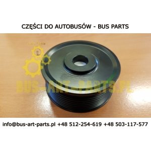 KOŁO PASOWE PASKA ALTERNATORA ŚRODKOWEGO G1 SILNIKA 8PK 8-ROWKOWA SETRA S5..HD HDH S515HD S516HD S516HD S517HD MERCEDES TOURISMO