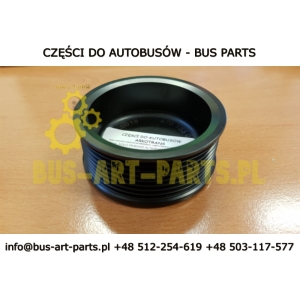 KOŁO PASOWE PASKA ALTERNATORA ŚRODKOWEGO G1 SILNIKA 8PK 8-ROWKOWA SETRA S5..HD HDH S515HD S516HD S516HD S517HD MERCEDES TOURISMO