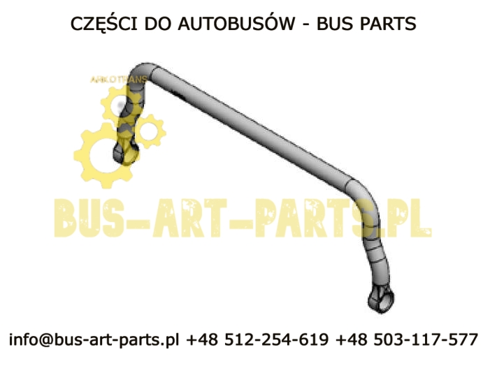 DRĄŻEK STABILIZATOR PRZÓD FI-45MM MAN A13 LION COACH R02 R07 R08 99-