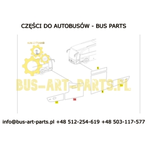 !!! WYPRZEDAŻ !!! PANEL BOCZNY MERCEDES TRAVEGO 6327541308 A6327541308