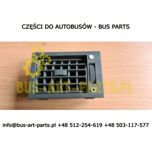 DYSZA NAWIEWU W PANELU OBSŁUGI PASAŻERA MAN A13 A32 LION R07 R08 R09 NEOPLAN P21 TURLINER 94X64mmOE 83731206509 83731200540 8373