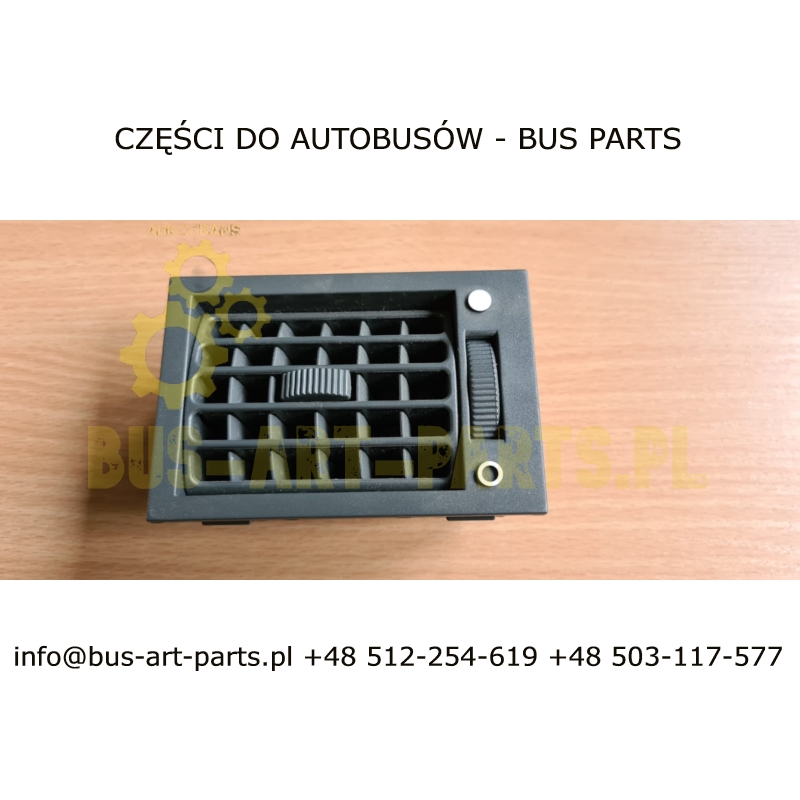 DYSZA NAWIEWU W PANELU OBSŁUGI PASAŻERA MAN A13 A32 LION R07 R08 R09 NEOPLAN P21 TURLINER 94X64mmOE 83731206509 83731200540 8373