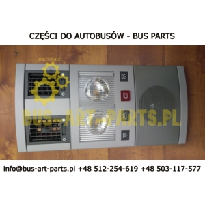 DYSZA NAWIEWU W PANELU OBSŁUGI PASAŻERA MAN A13 A32 LION R07 R08 R09 NEOPLAN P21 TURLINER 94X64mmOE 83731206509 83731200540 8373