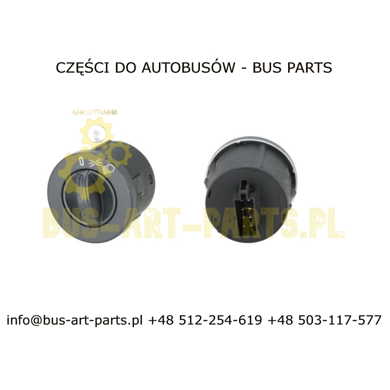 WŁĄCZNIK ŚWIATEŁ MIJANIA POSTOJOWE MAN A.. R..R07 R08 R09  NEOPLAN P.. P10-P20
