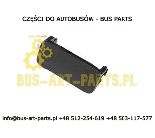 ZAŚLEPKA PRZEŁĄCZNIKA KLAWISZOWEGO CZARNA MERCEDES SETRA