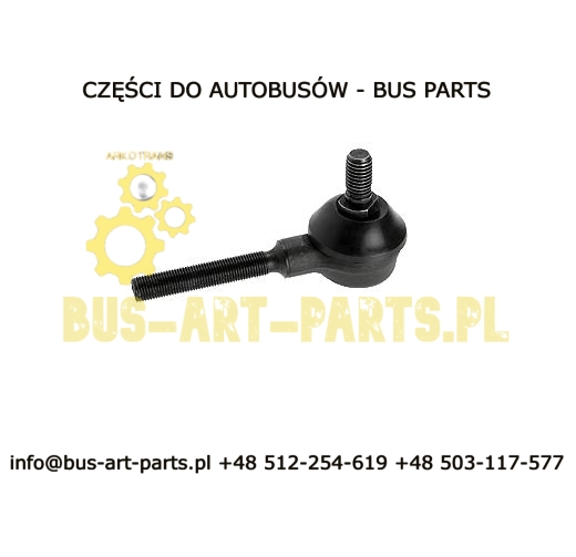 KOŃCÓWKA  DRĄŻKA DRZWIVDL MERCEDES VAN HOOL LE. M12/M10