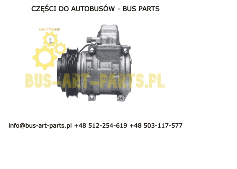 KOMPRESOR KLIMATYZACJI 6PK LEWY BOVA 6PK VDL II BOVA MAGIQ EURO 4 5 6 DENSO