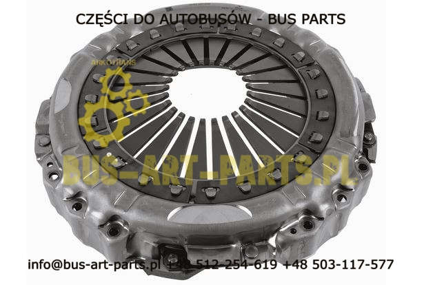DOCISK SPRZĘGŁA AS-TRONIC 12AS II GENERACJI EURO 6 VDL VAN HOOL