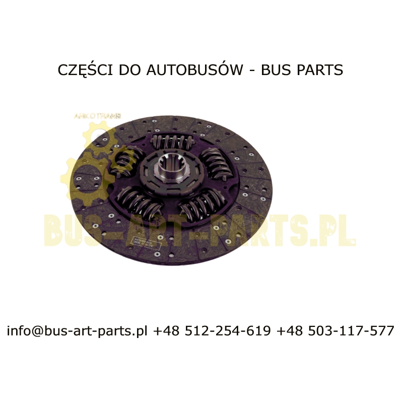 TARCZA SPRZĘGŁA AS-TRONIC 12AS II GENERACJI EURO 6 VDL VAN HOOL