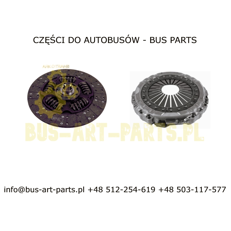 SPRZĘGŁO BEZ WYSPRZEGLIKA AS-TRONIC 12AS II GENERACJI EURO 6 VDL VAN HOOL