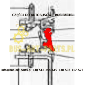ZAWIAS GUMOWY KLAPY SETRA S3.. GT GT-HD